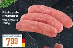 Klaas und Kock Frische grobe Bratwurst vom Schwein Angebot