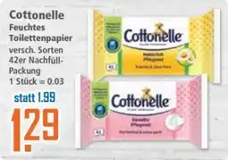 Klaas und Kock Cottonelle Feuchtes Toilettenpapier Angebot