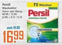 Klaas und Kock Persil Waschmittel Angebot
