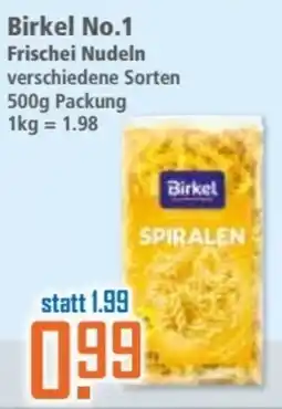 Klaas und Kock Birkel No.1 Frischei Nudeln Angebot