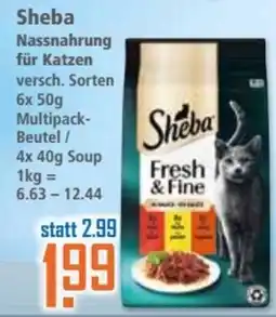 Klaas und Kock Sheba Nassnahrung für Katzen Angebot