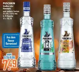 Klaas und Kock PUSCHKIN Vodka oder Flavours Angebot