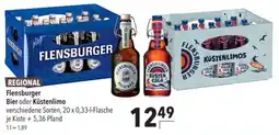 CITTI Markt Flensburger Bier oder Küstenlimo Angebot