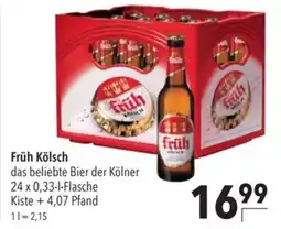 CITTI Markt Früh Kölisch Angebot