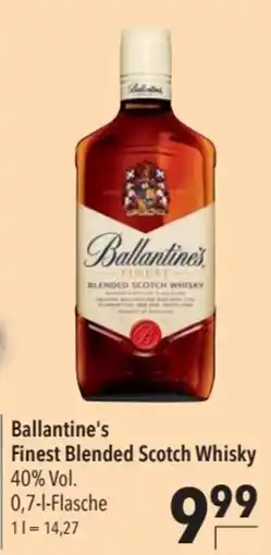 CITTI Markt Ballantine's Finest Blended Scotch Whisky Angebot