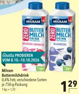 CITTI Markt Milram Buttermilchdrink Angebot