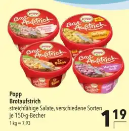 CITTI Markt Popp Brotaufstrich Angebot
