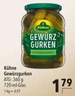 CITTI Markt Kühne Gewürzgurken Angebot