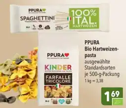 CITTI Markt PPURA Bio Hartweizen-pasta Angebot