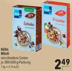 CITTI Markt Kölln Müsli Angebot