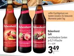 CITTI Markt Rabenhorst Saft Angebot