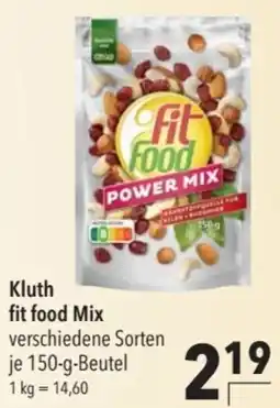 CITTI Markt Kluth fit food Mix Angebot