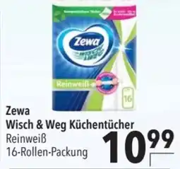 CITTI Markt Zewa Wisch & Weg Küchentücher Reinweiß Angebot