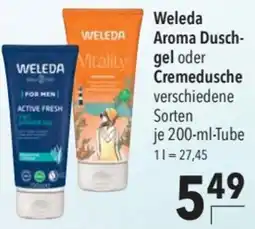 CITTI Markt Weleda Aroma Duschgel oder Cremedusche Angebot