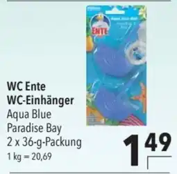 CITTI Markt WC Ente WC-Einhänger Aqua Blue Paradise Bay Angebot