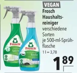 CITTI Markt Frosch Haushaltsreiniger Angebot