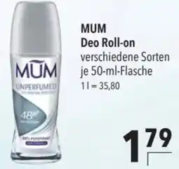 CITTI Markt MUM Deo Roll-on Angebot