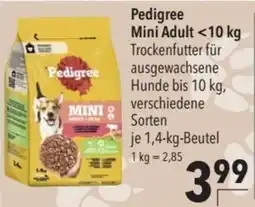 CITTI Markt Pedigree Mini Adult <10 kg Angebot