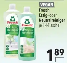 CITTI Markt Frosch Essig- oder Neutralreiniger Angebot