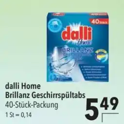CITTI Markt dalli Home Brillanz Geschirrspültabs Angebot