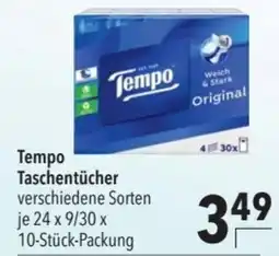 CITTI Markt Tempo Taschentücher Angebot