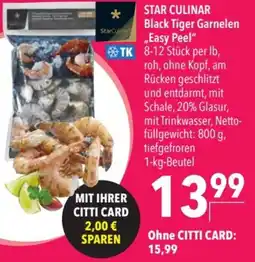 CITTI Markt Star Culinar Black Tiger Garnelen Angebot