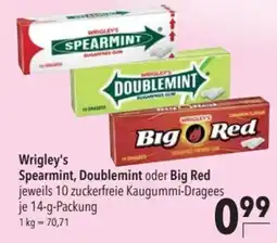 CITTI Markt Wrigley's Spearmint, Doublemint oder Big Red Angebot