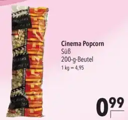 CITTI Markt Cinema Popcorn Süß Angebot