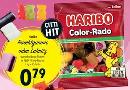 CITTI Markt Haribo Color-Rado Angebot