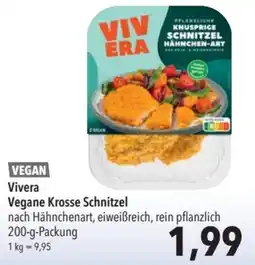CITTI Markt Vivera Vegane Krosse Schnitzel Angebot