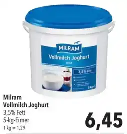 CITTI Markt Milram Vollmilch Joghurt Angebot