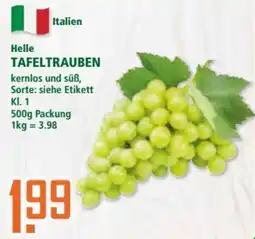 Klaas und Kock Helle TAFELTRAUBEN Angebot