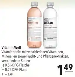CITTI Markt Vitamin Well Vitamindrinks Angebot