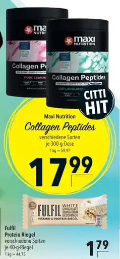CITTI Markt Maxi Nutrition Collagen Peptides Angebot