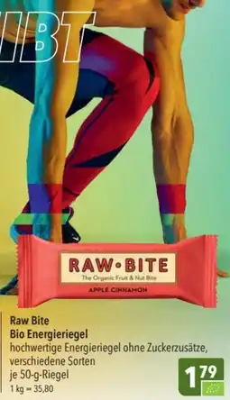 CITTI Markt Raw Bite Bio Energiereigel Angebot