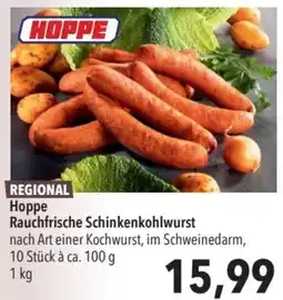 CITTI Markt Hoppe Rauchfrische Schinkenko hlwurst Angebot