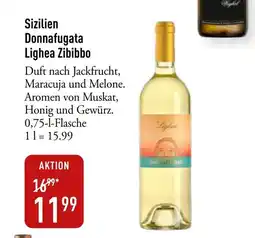 Galeria Markthalle Donnafugata Lighea Zibibbo Angebot