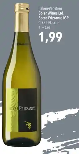 CITTI Markt Spier Wines Ltd. Secco Frizzante IGP Angebot