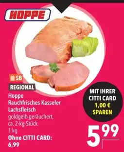 CITTI Markt Hoppe Rauchfrisches Kasseler Lachsfilet Angebot