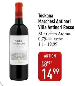 Galeria Markthalle Toskana Marchesi Antinori Villa Antinori Rosso Angebot