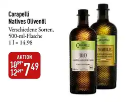 Galeria Markthalle Carapelli Natives Olivenöl Angebot