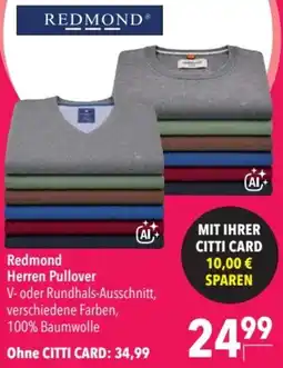 CITTI Markt Redmond Herren Pullover Angebot