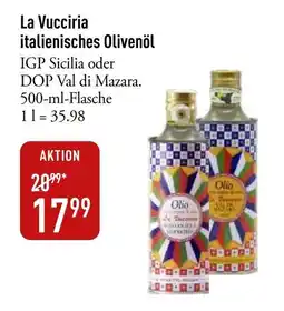 Galeria Markthalle La Vucciria italienisches Olivenöl Angebot