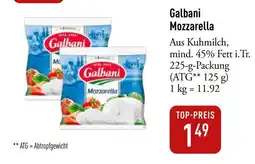 Galeria Markthalle Galbani Mozzarella Angebot