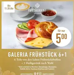 Galeria Markthalle GALERIA FRÜHSTÜCK 6+1 Angebot