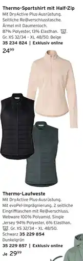 Tchibo Thermo-Sportshirt mit Half-Zip Angebot