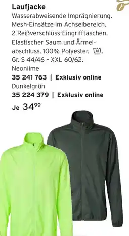 Tchibo Laufjacke Angebot