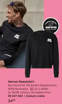 Tchibo Herren-Sweatshirt Angebot
