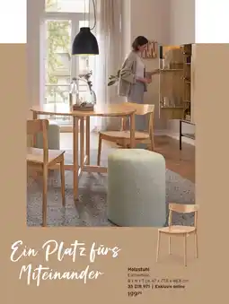 Tchibo Holzstuhl Eschenholz Angebot
