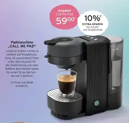 Tchibo Padmaschine ,,CALL ME PAD" Angebot